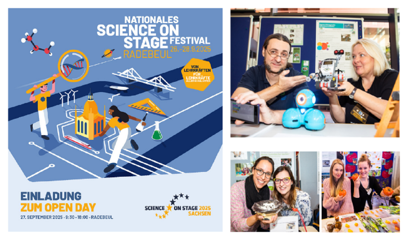 Science on Stage Festival 2025 - Einladung zum Open Day!