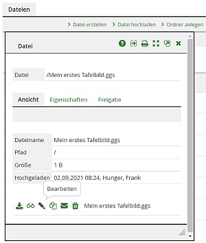 Screenshot vom Datei-Dialog - Anklicken zum vergrößern